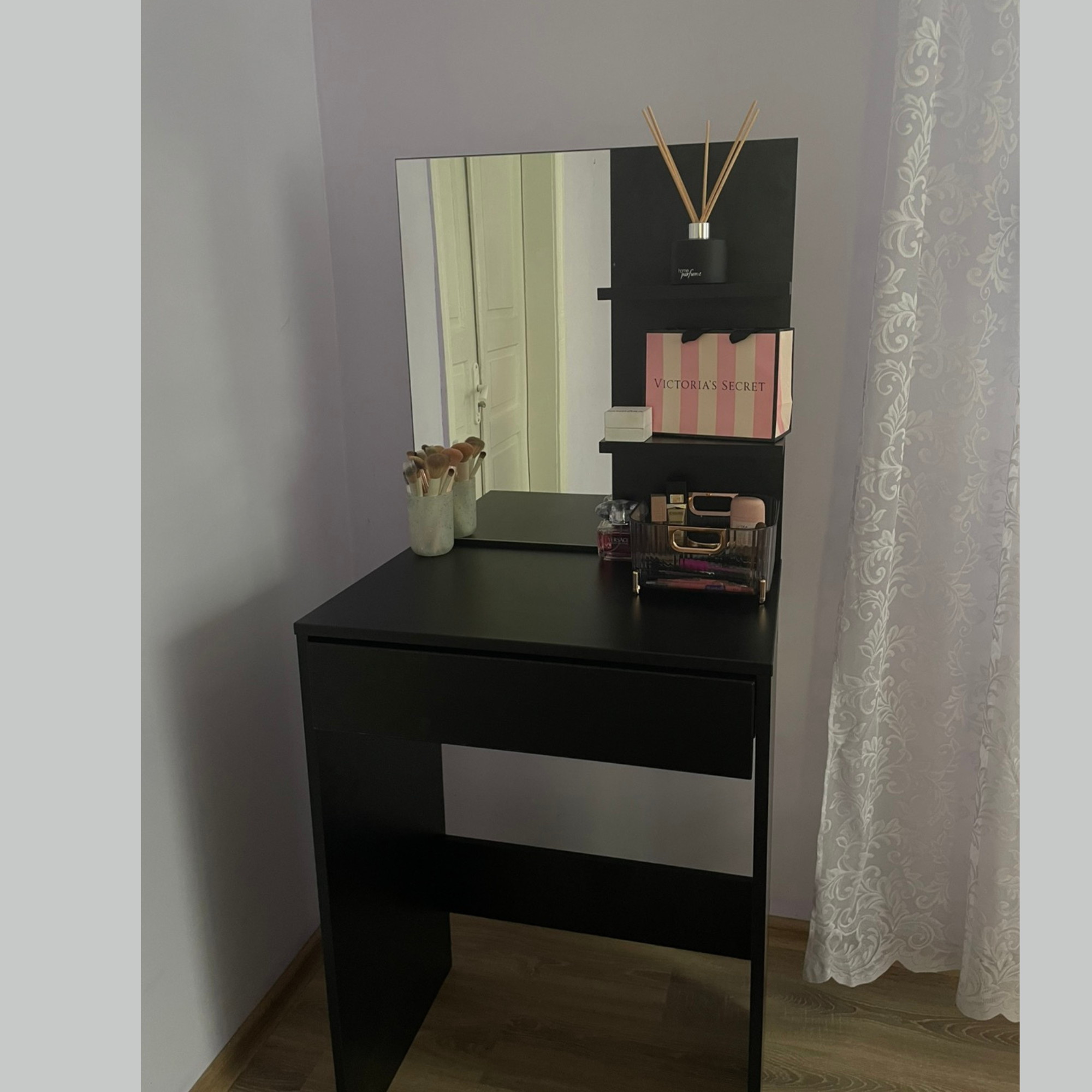 Столик туалетний Чорний - Зображення 4