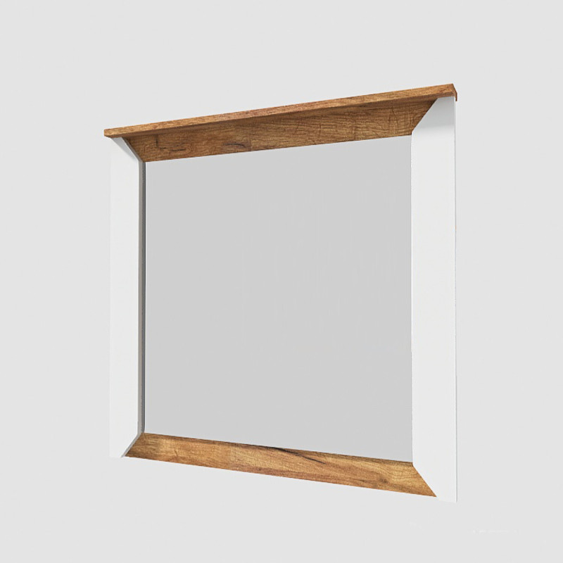 Комплект для спальні Н-3, Дуб Крафт Золотий, Білий - Зображення 12