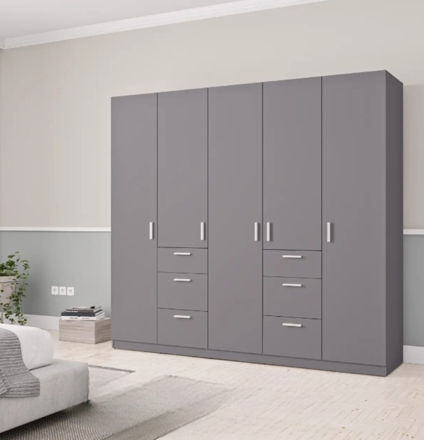 Шафа 2284 мм з шухлядами та полицями - Зображення 2