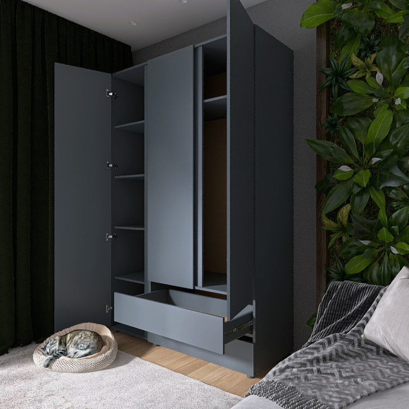 Комплект для спальні Л-4, Графіт - Зображення 8