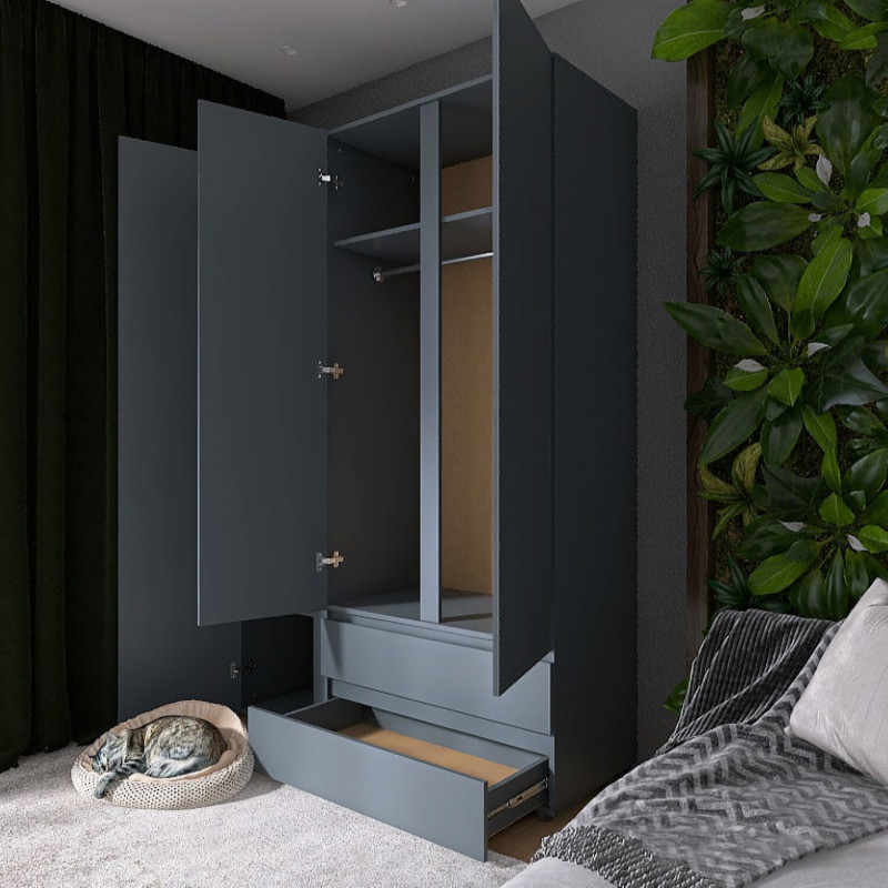 Комплект для спальні Л-4, Графіт - Зображення 9