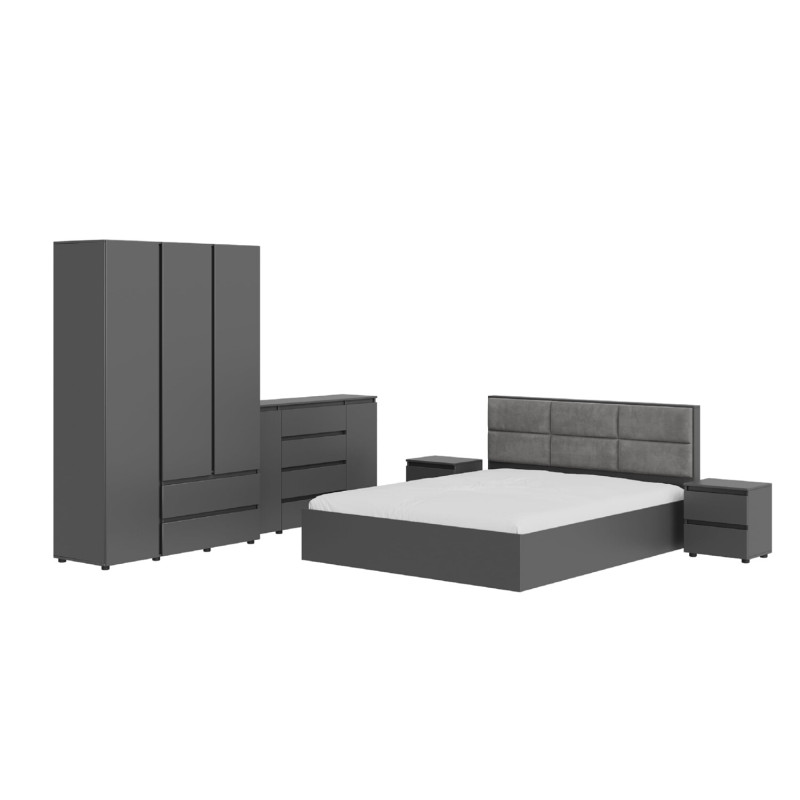 Комплект для спальні Л-4, Графіт - Зображення 11