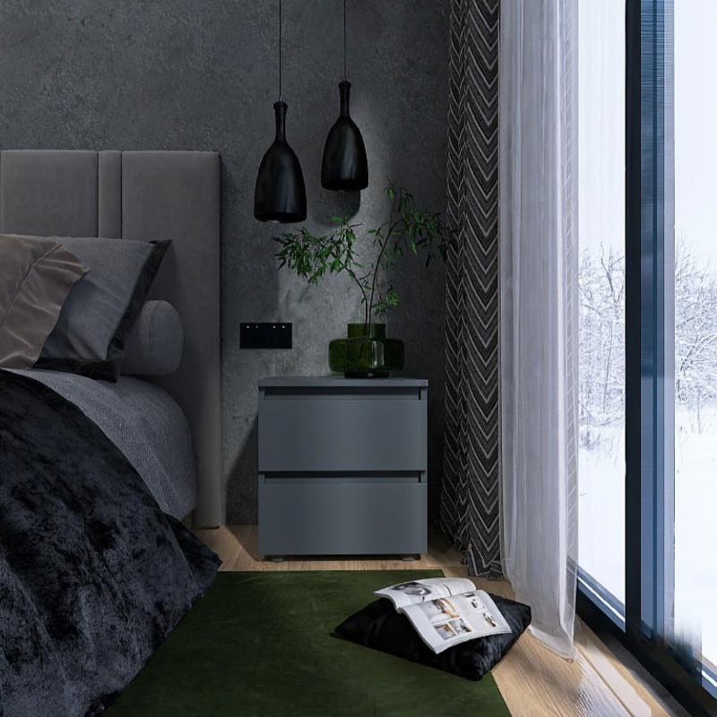 Комплект для спальні Л-4, Графіт - Зображення 13