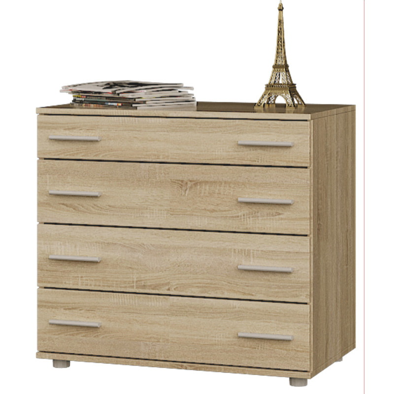 Комод К1-800, Дуб Сонома, Телескопічні напрямні - Зображення 3