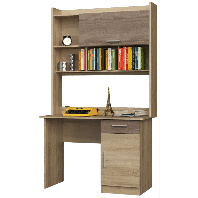 Дитячий Спальний Комплект Б-7, Венге темний, Дуб молочний - Зображення 4