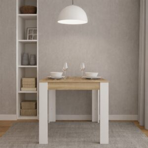 Обідній стіл СТО-1, Дуб Сонома, Німфея Альба