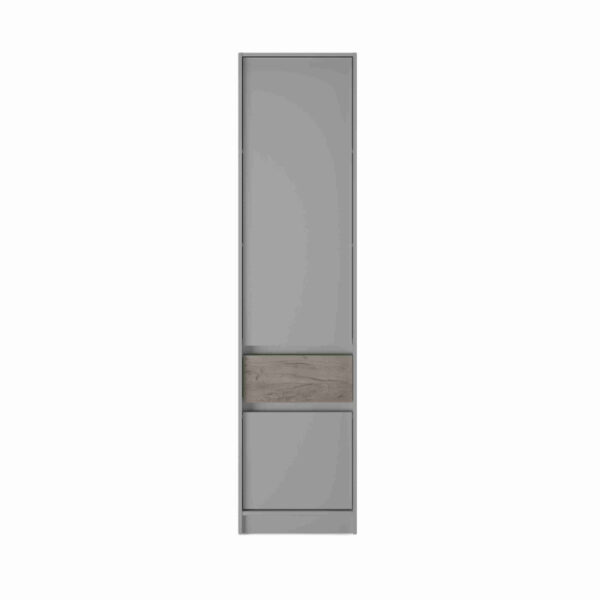 Пенал СЛ-500, Білий, Бетон - Зображення 2