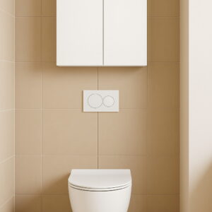 Шафа підвісна №15-50 з 2-ма дверцятами біла