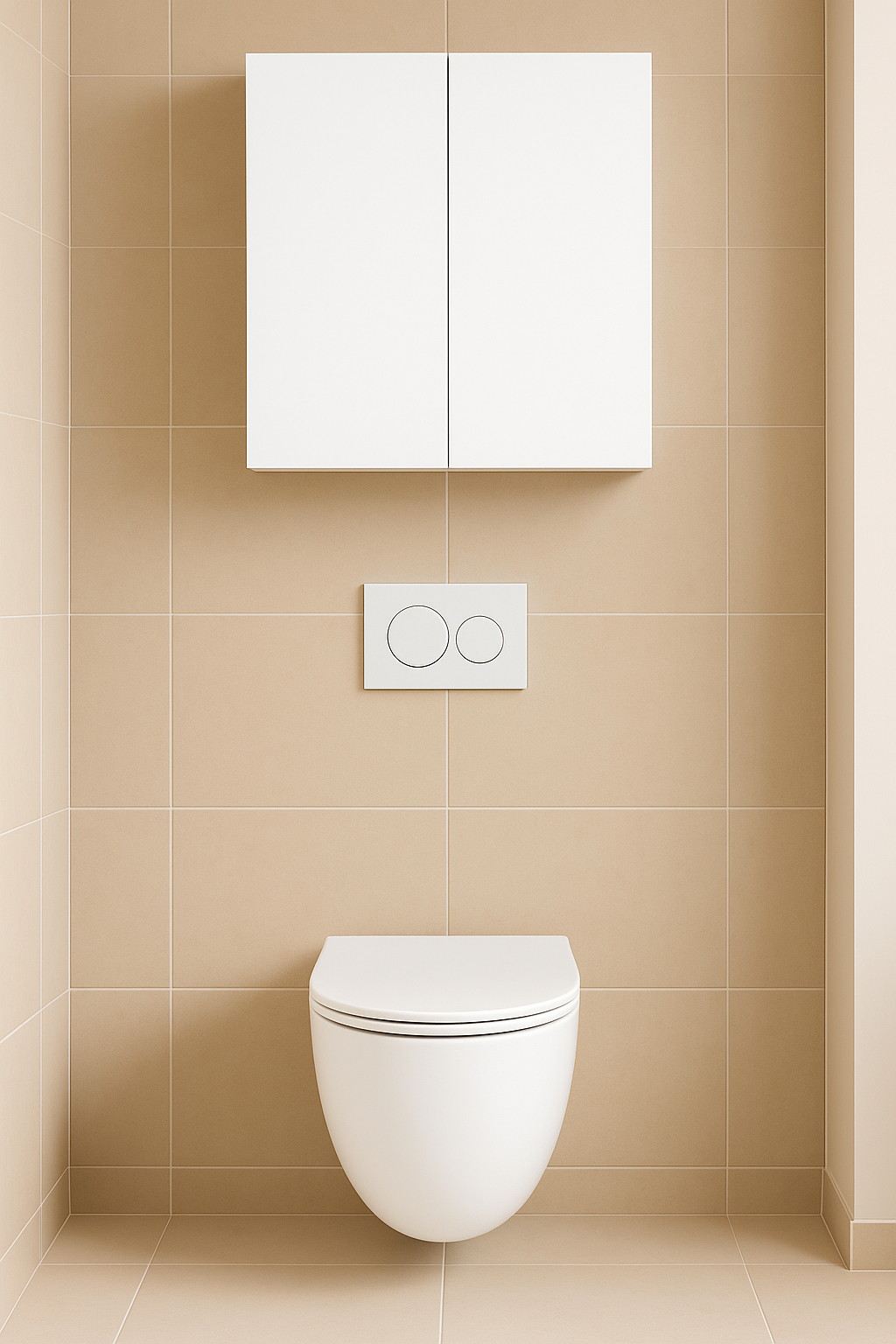 Шафа підвісна №16-60 з 2-ма дверцятами біла