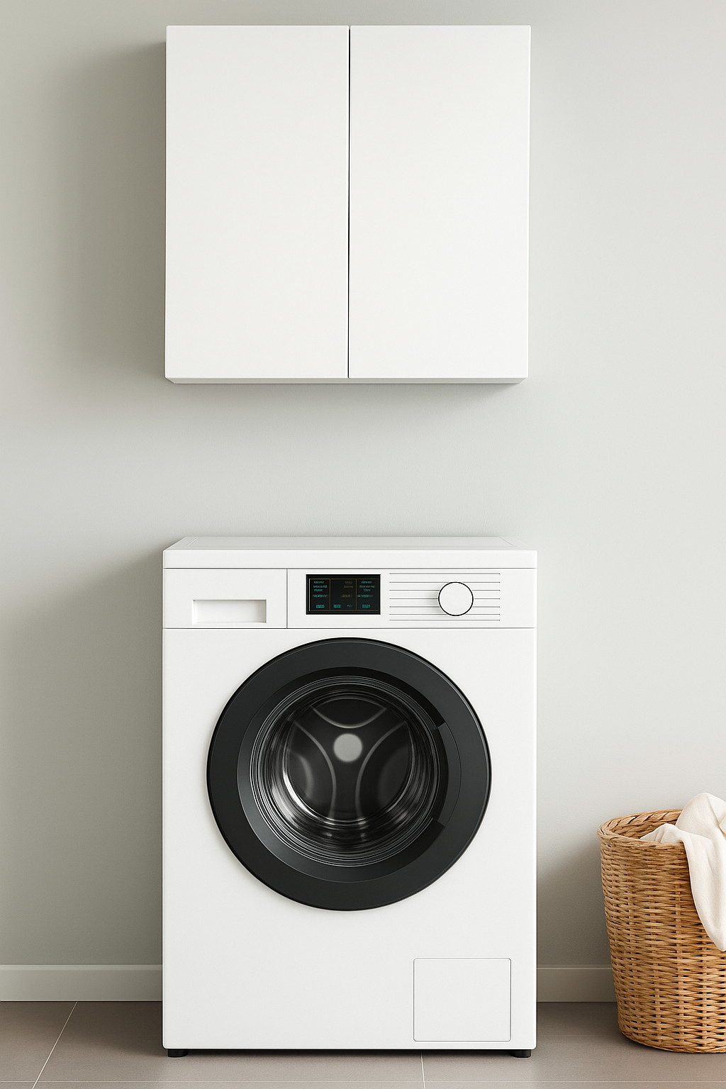 Шафа підвісна №16-60 з 2-ма дверцятами біла - Зображення 2