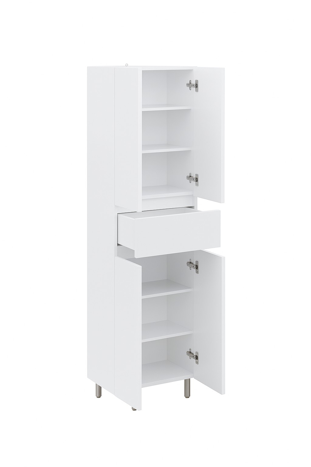 Пенал підлоговий №05-50 з шухлядою білий - Зображення 3