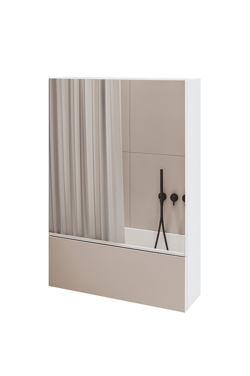 Дзеркальна шафа підвісна №12-50 правостороння/лівостороння - Зображення 4