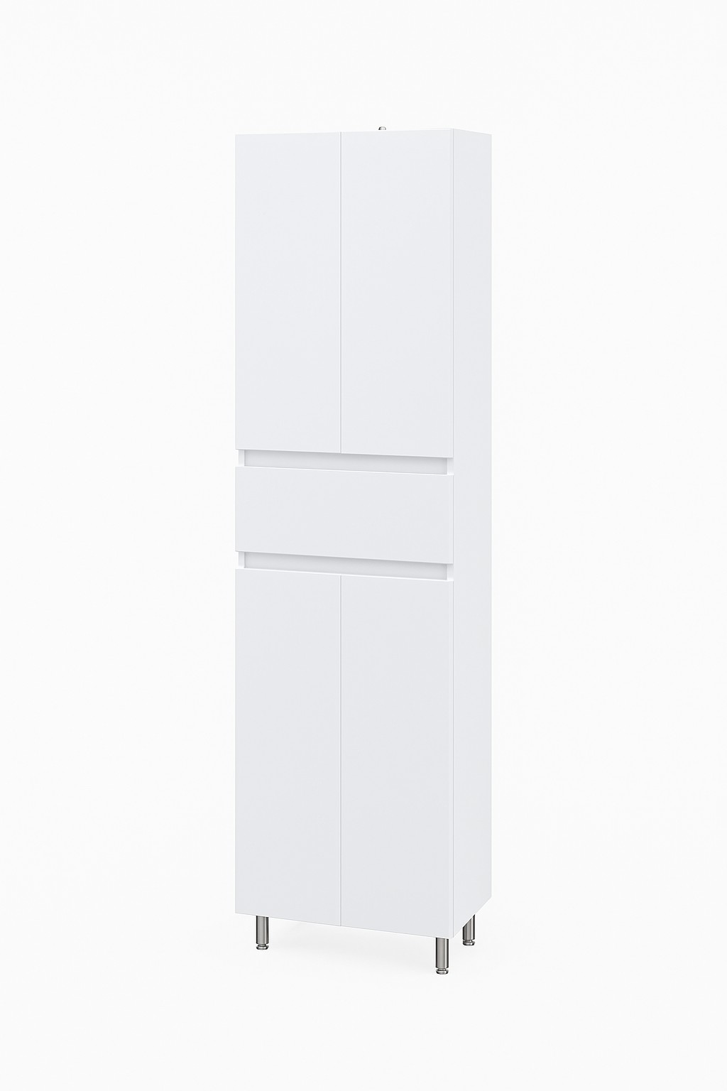 Пенал підлоговий №05-50 з шухлядою білий - Зображення 4