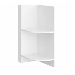 Кухонна нижня кутова відкрита полиця 28×45(55)×82 см, білий