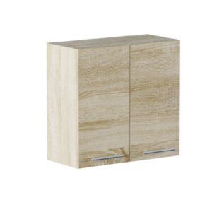 Кухонна навісна верхня шафа 60×30×58 см, дуб сонома